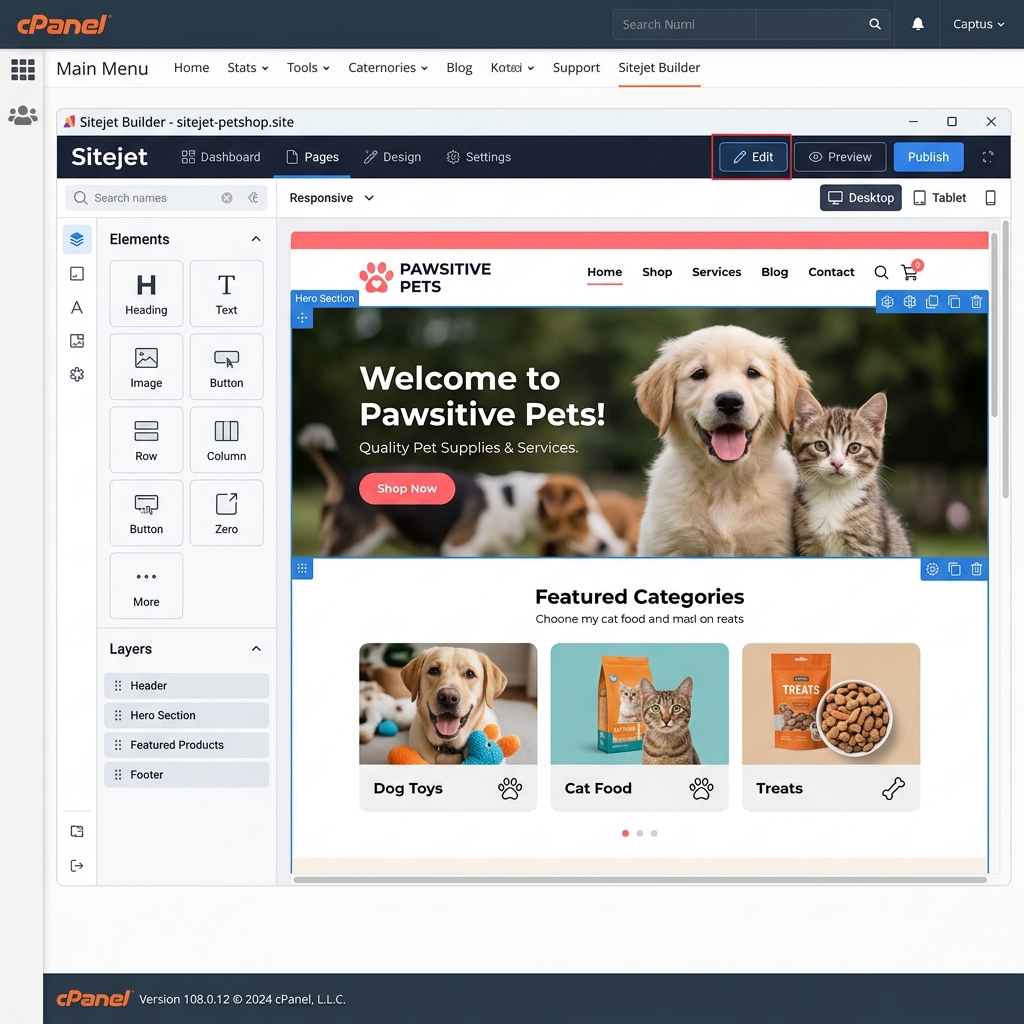 Sitejet Builder